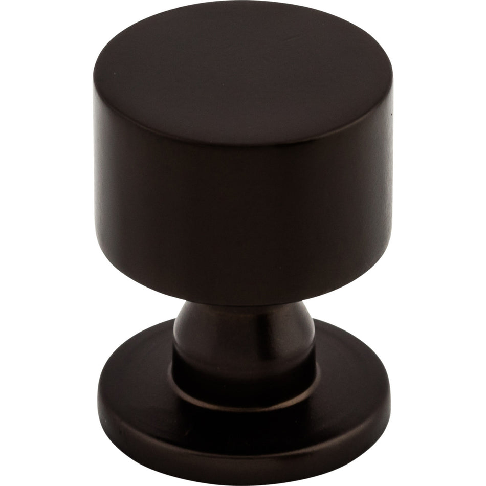 Top Knobs TK820ORB: 1" Lily Round Cabinet Knob - Oil Rubbed Bronze