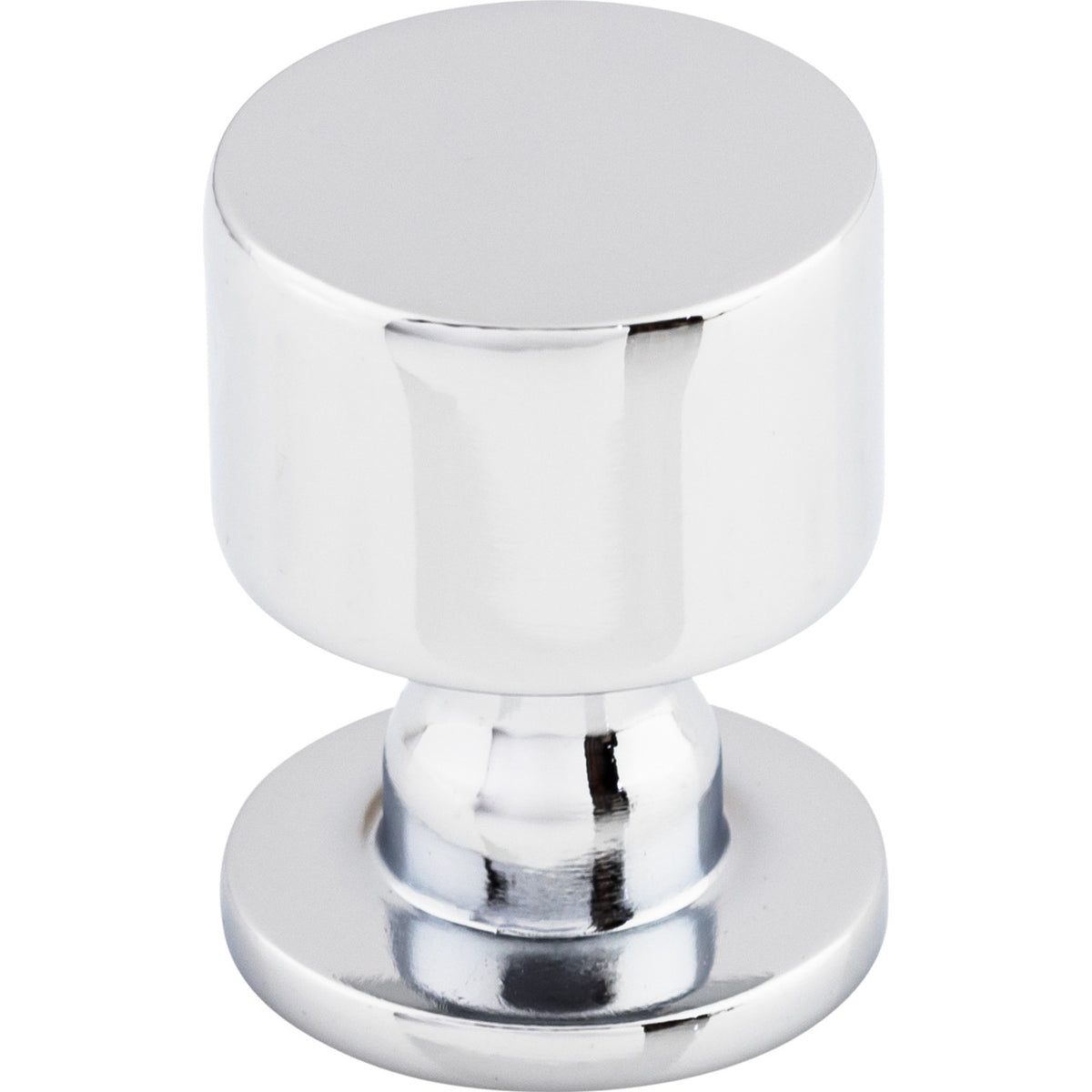 Top Knobs TK820PC: 1" Lily Round Cabinet Knob - Polished Chrome