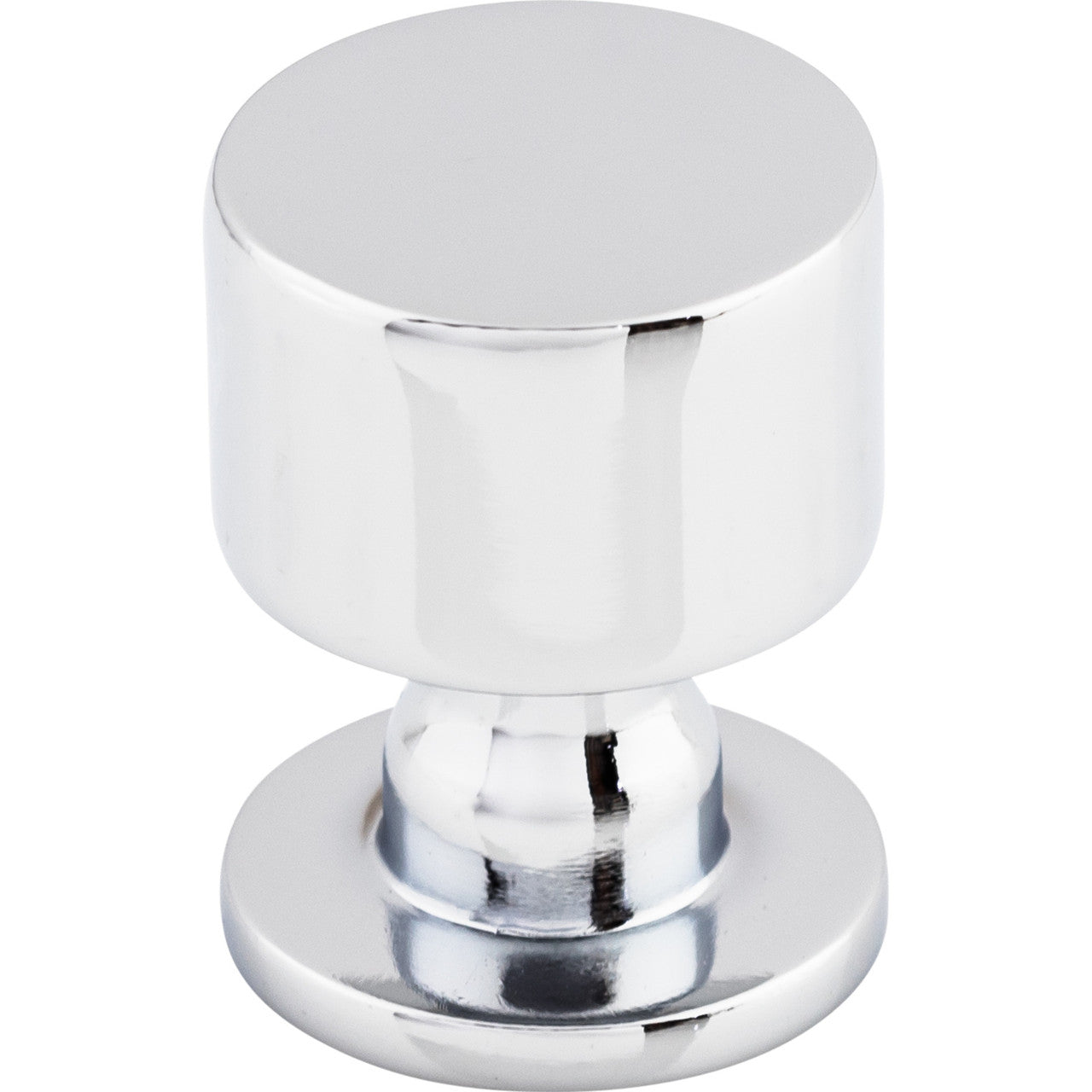 Top Knobs TK820PC: 1" Lily Round Cabinet Knob - Polished Chrome