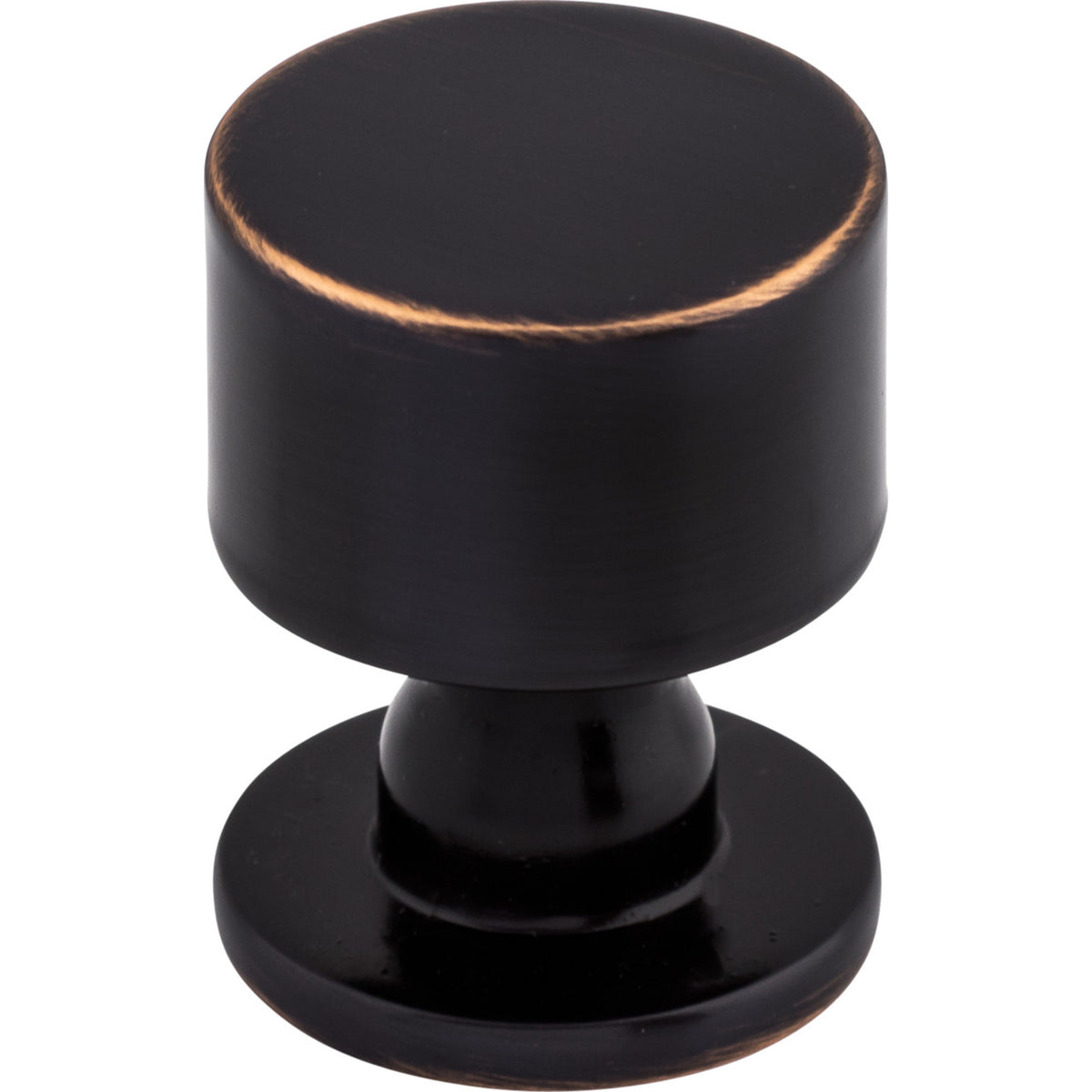 Top Knobs TK820TB: 1" Lily Round Cabinet Knob - Tuscan Bronze