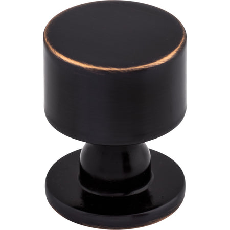 Top Knobs TK820TB: 1" Lily Round Cabinet Knob - Tuscan Bronze
