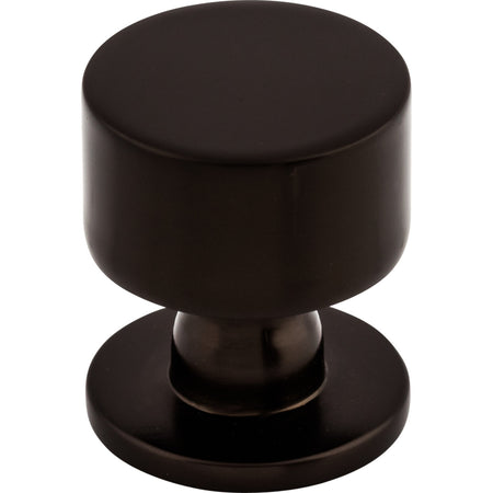 Top Knobs TK821ORB: 1-1/8" Lily Round Cabinet Knob - Oil Rubbed Bronze