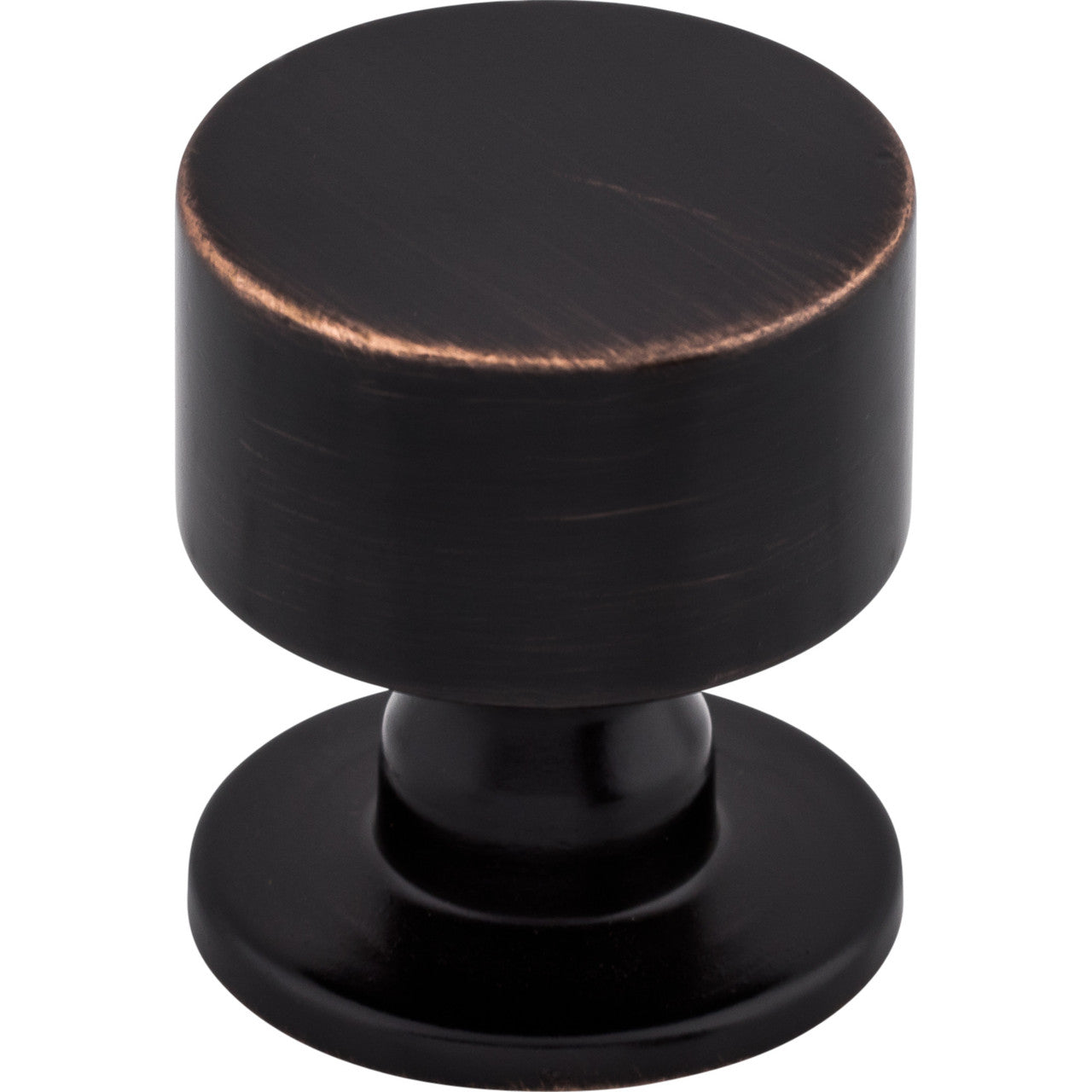 Top Knobs TK821TB: 1-1/8" Lily Round Cabinet Knob - Tuscan Bronze