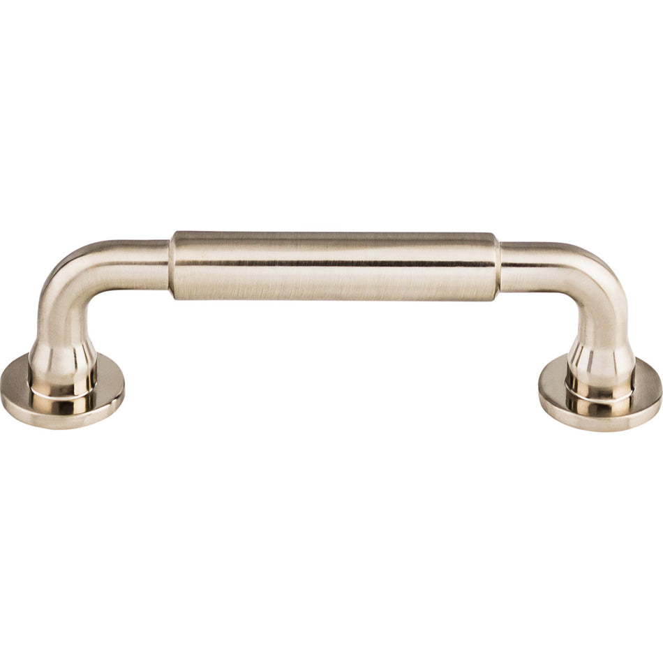 Top Knobs TK822BSN: 3-3/4" cc Lily D-Handle Cabinet Pull - Brushed Satin Nickel