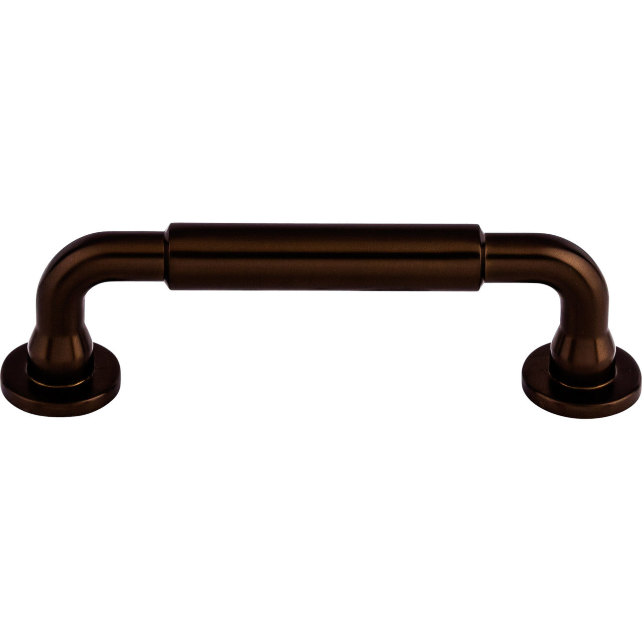 Top Knobs TK822ORB: 3-3/4" cc Lily D-Handle Cabinet Pull - Oil Rubbed Bronze