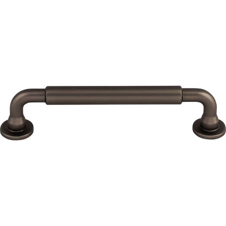Top Knobs TK823AG: 5-1/16" cc Lily D-Handle Cabinet Pull - Ash Gray