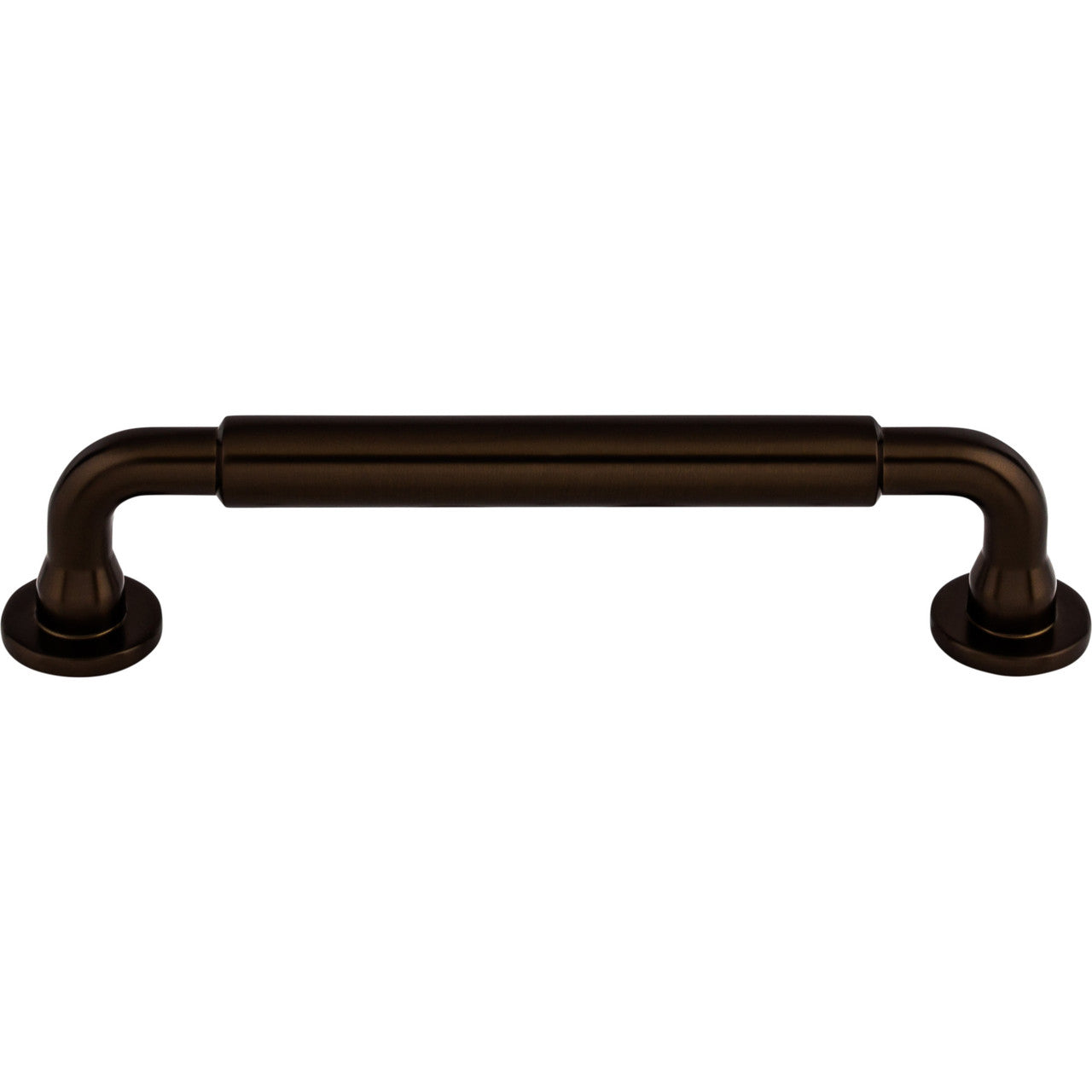 Top Knobs TK823ORB: 5-1/16" cc Lily D-Handle Cabinet Pull - Oil Rubbed Bronze