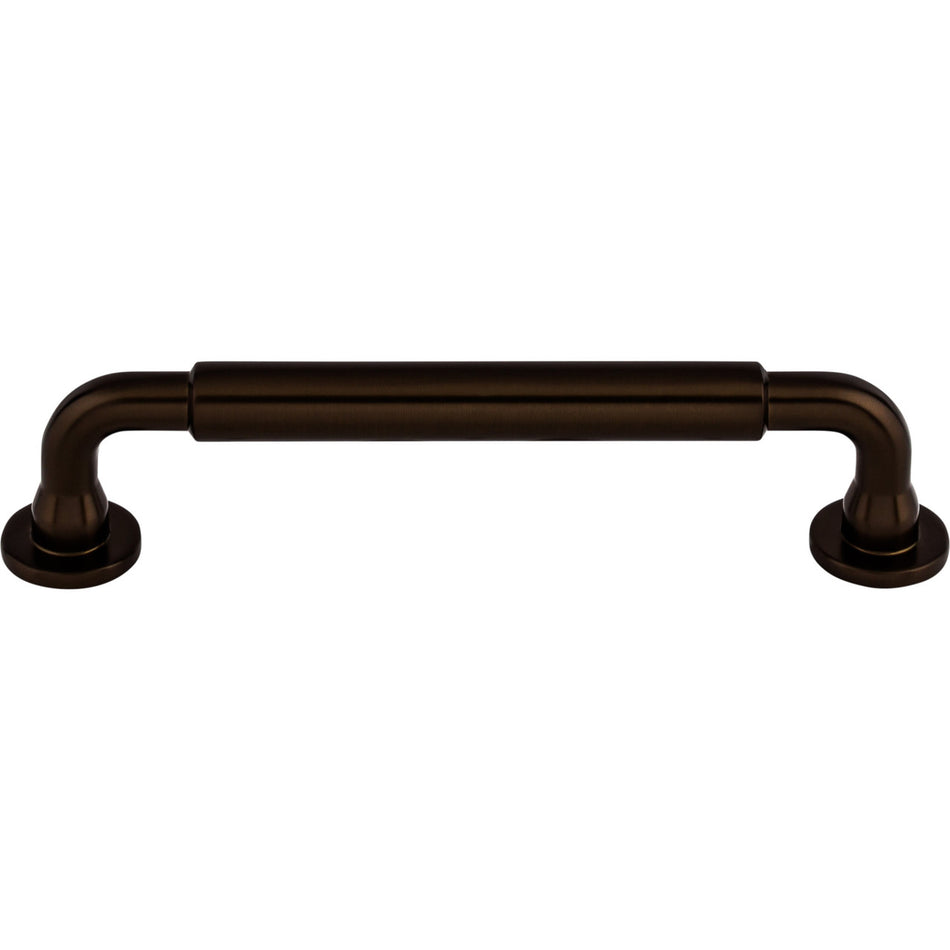 Top Knobs TK823ORB: 5-1/16" cc Lily D-Handle Cabinet Pull - Oil Rubbed Bronze