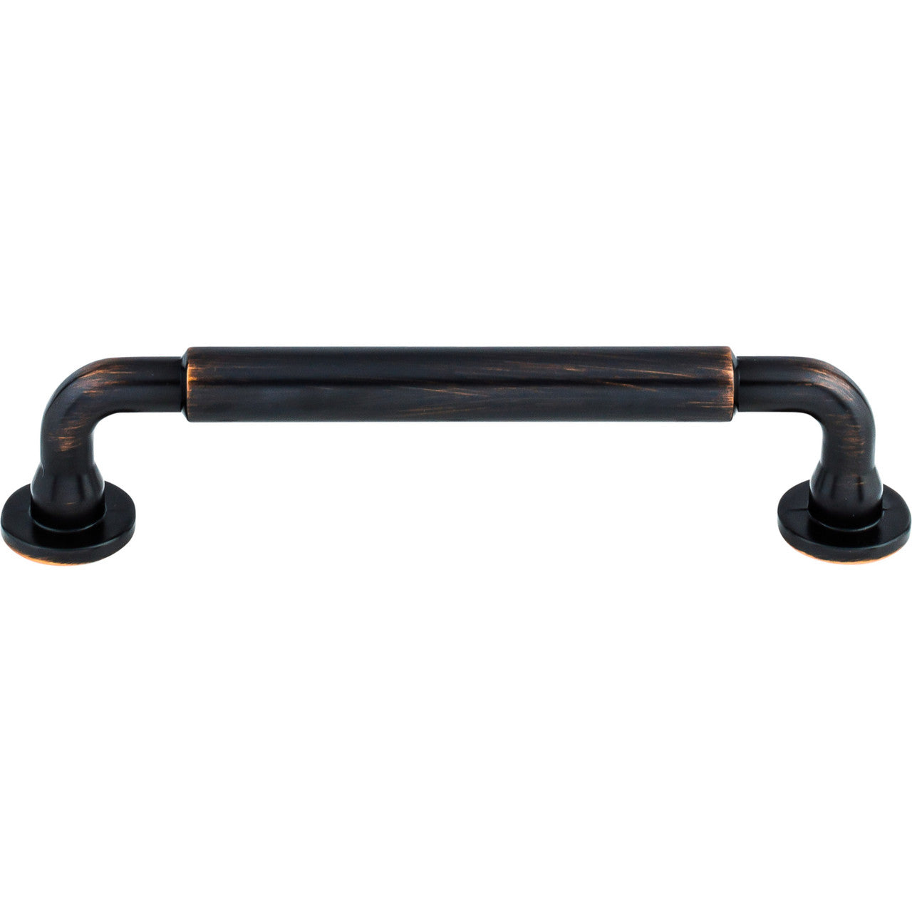 Top Knobs TK823TB: 5-1/16" cc Lily D-Handle Cabinet Pull - Tuscan Bronze