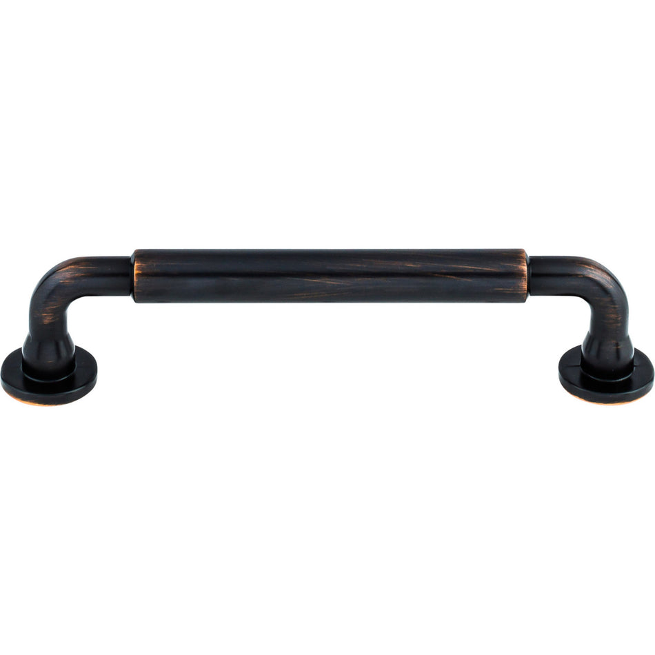 Top Knobs TK823TB: 5-1/16" cc Lily D-Handle Cabinet Pull - Tuscan Bronze