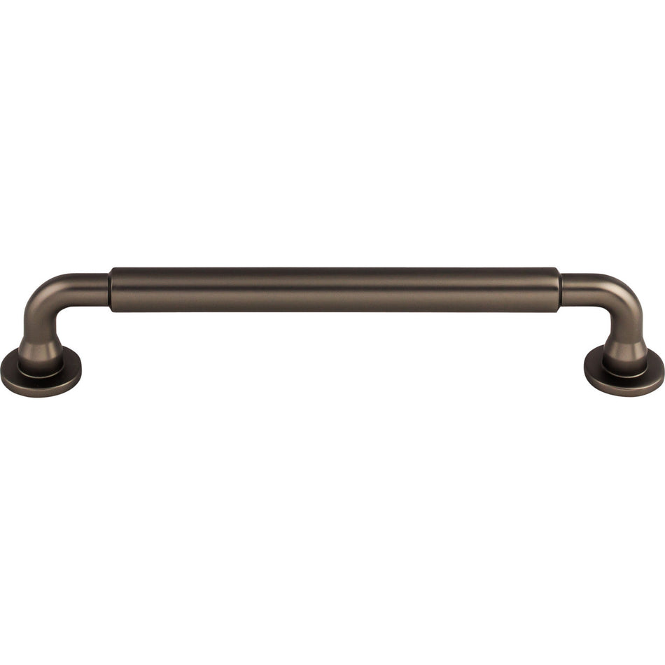 Top Knobs TK824AG: 6-5/16" cc Lily D-Handle Cabinet Pull - Ash Gray