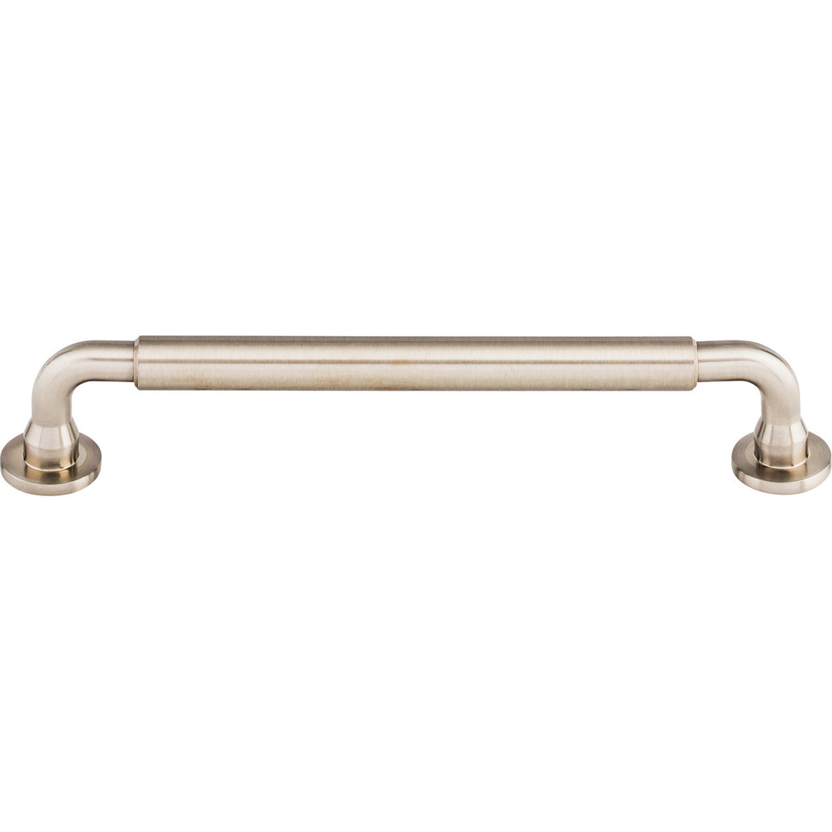 Top Knobs TK824BSN: 6-5/16" cc Lily D-Handle Cabinet Pull - Brushed Satin Nickel