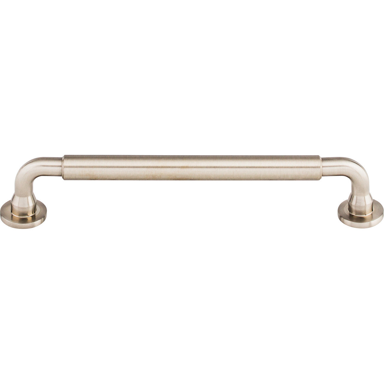 Top Knobs TK824BSN: 6-5/16" cc Lily D-Handle Cabinet Pull - Brushed Satin Nickel