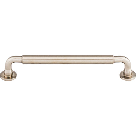 Top Knobs TK824BSN: 6-5/16" cc Lily D-Handle Cabinet Pull - Brushed Satin Nickel