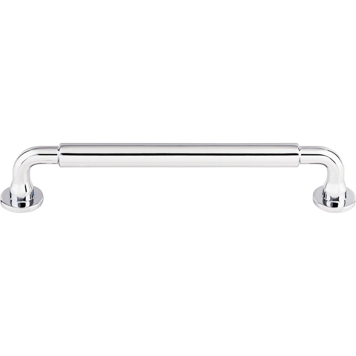 Top Knobs TK824PC: 6-5/16" cc Lily D-Handle Cabinet Pull - Polished Chrome