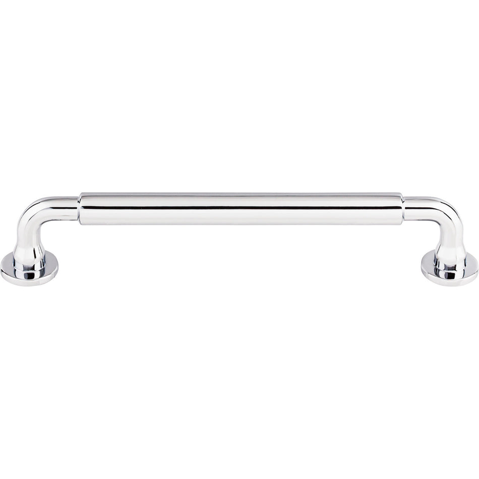 Top Knobs TK824PC: 6-5/16" cc Lily D-Handle Cabinet Pull - Polished Chrome