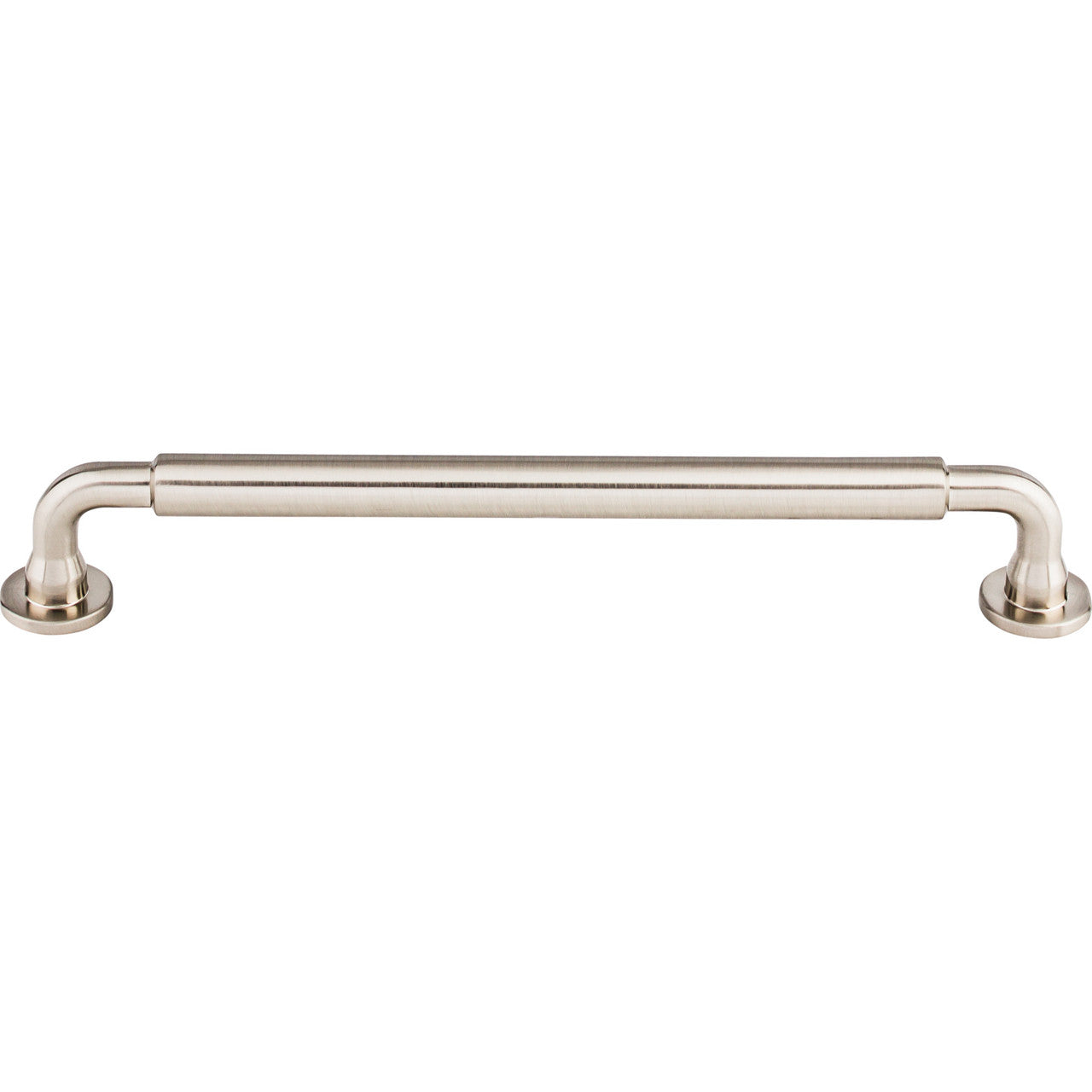 Top Knobs TK825BSN: 7-9/16" cc Lily D-Handle Cabinet Pull - Brushed Satin Nickel