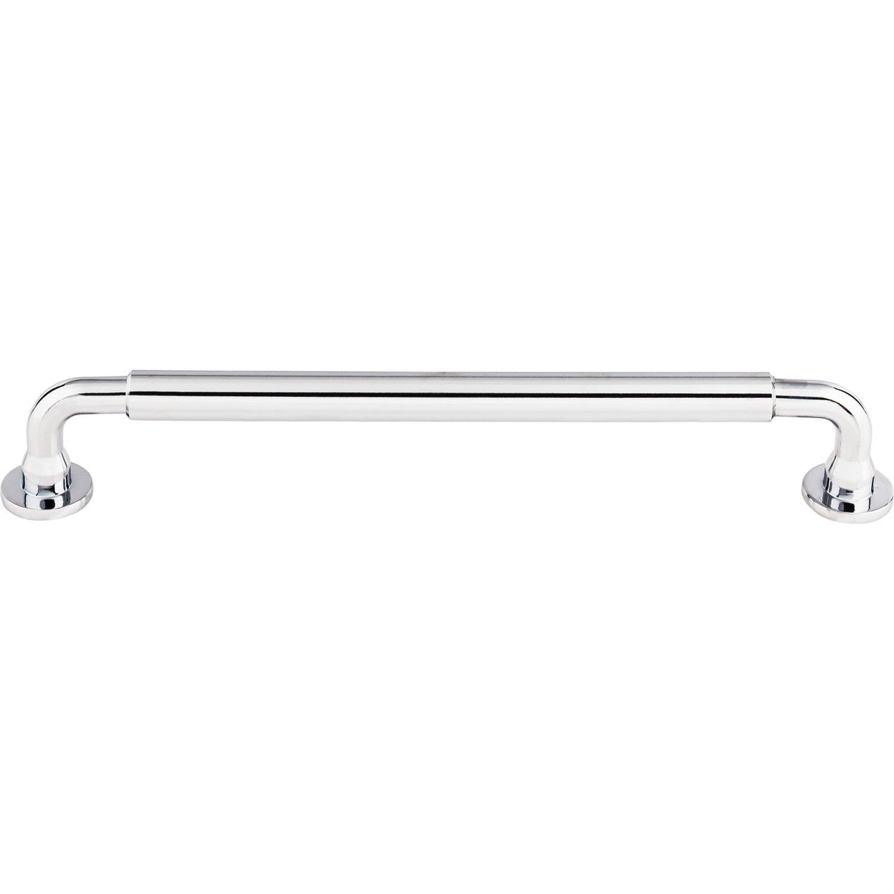Top Knobs TK825PC: 7-9/16" cc Lily D-Handle Cabinet Pull - Polished Chrome