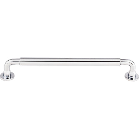 Top Knobs TK825PC: 7-9/16" cc Lily D-Handle Cabinet Pull - Polished Chrome