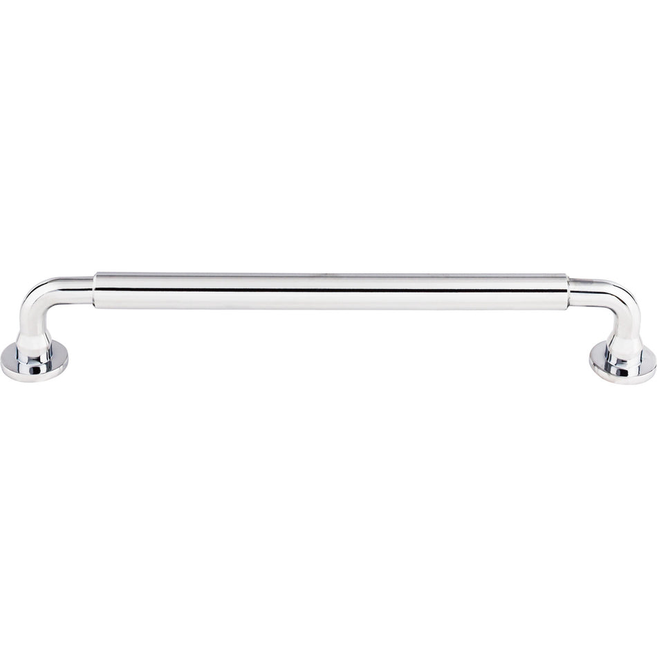 Top Knobs TK825PC: 7-9/16" cc Lily D-Handle Cabinet Pull - Polished Chrome
