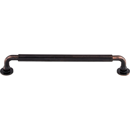 Top Knobs TK825TB: 7-9/16" cc Lily D-Handle Cabinet Pull - Tuscan Bronze