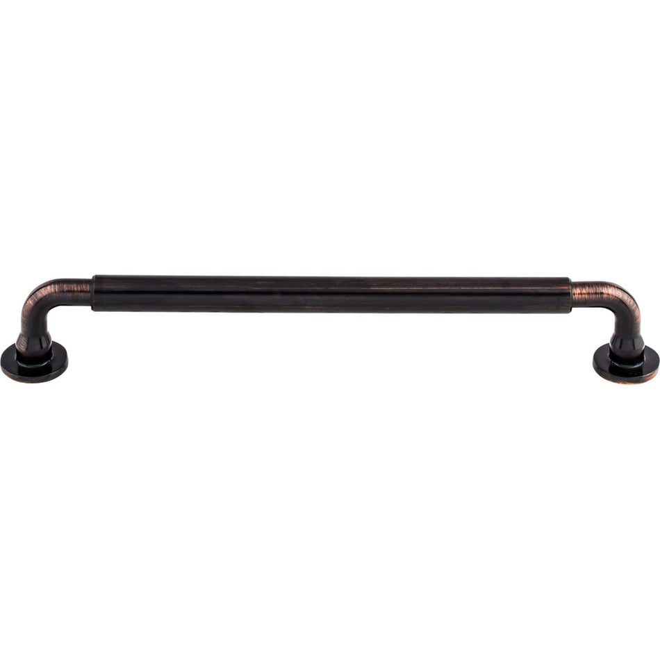 Top Knobs TK825TB: 7-9/16" cc Lily D-Handle Cabinet Pull - Tuscan Bronze