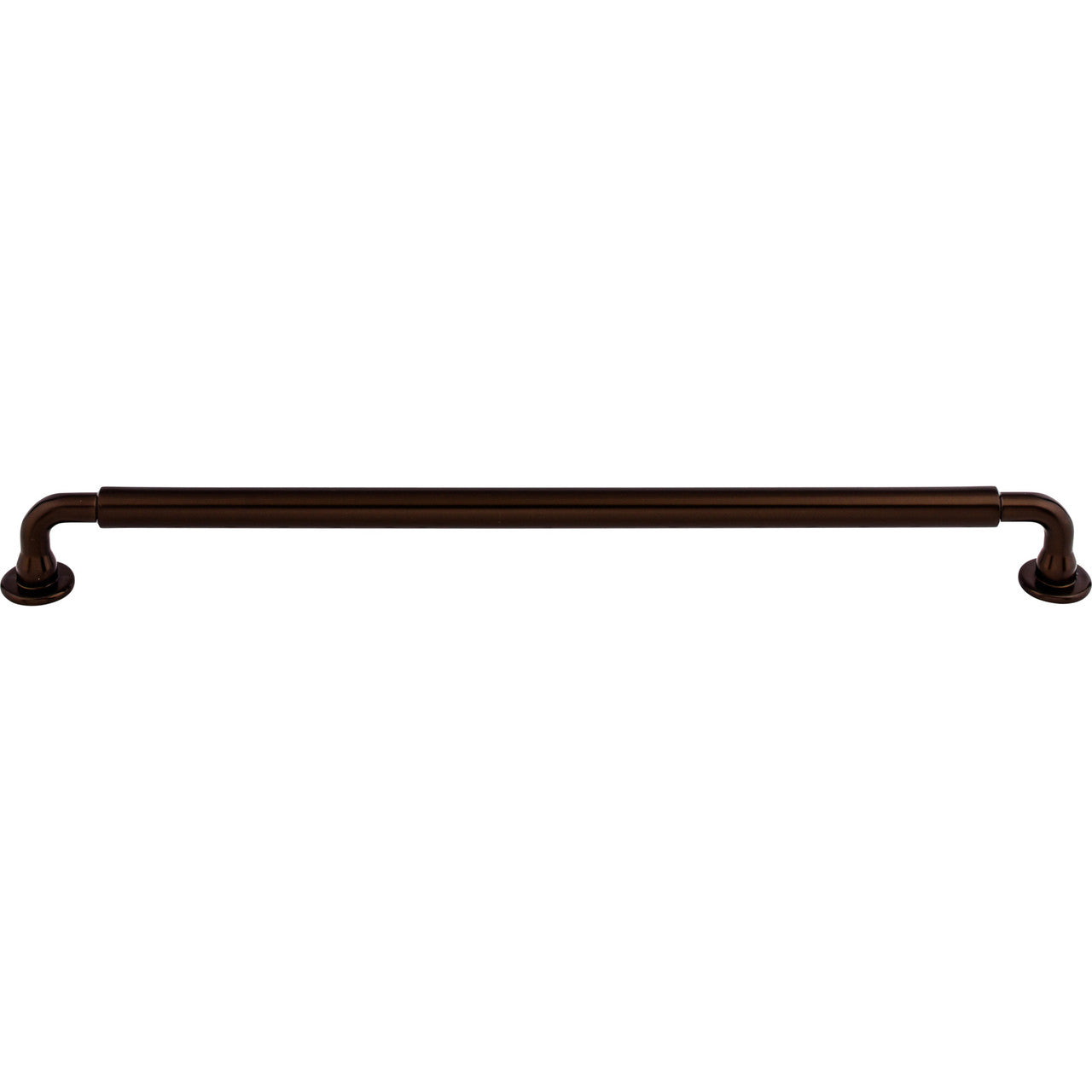 Top Knobs TK827ORB: 12" cc Lily D-Handle Cabinet Pull - Oil Rubbed Bronze