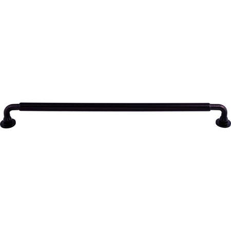 Top Knobs TK827TB: 12" cc Lily D-Handle Cabinet Pull - Tuscan Bronze