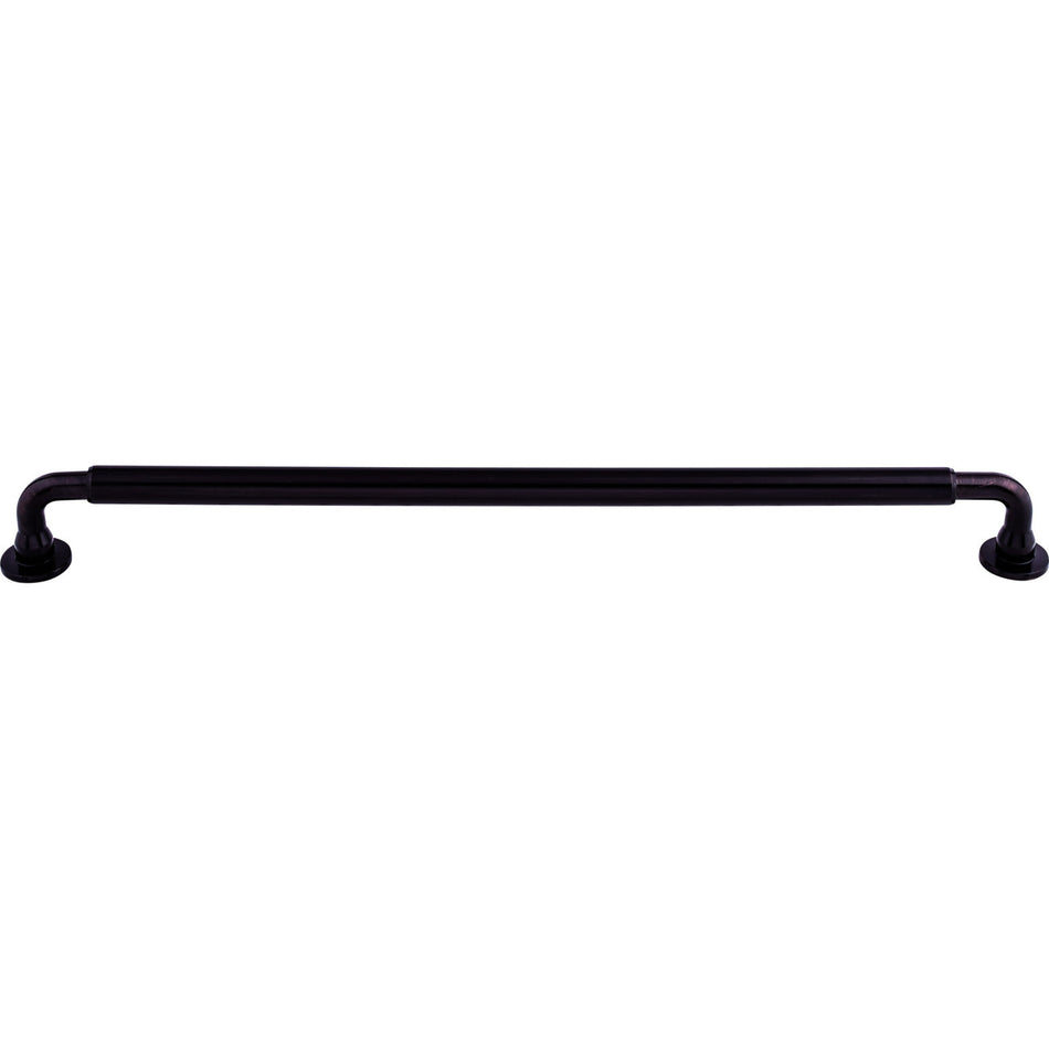 Top Knobs TK827TB: 12" cc Lily D-Handle Cabinet Pull - Tuscan Bronze