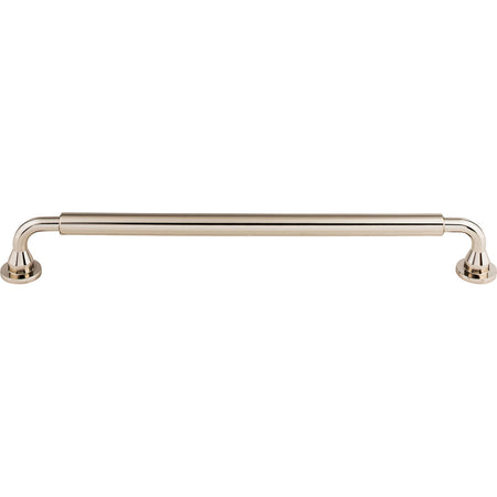 Top Knobs TK828PN: 12" cc Lily D-Handle Appliance Pull - Polished Nickel