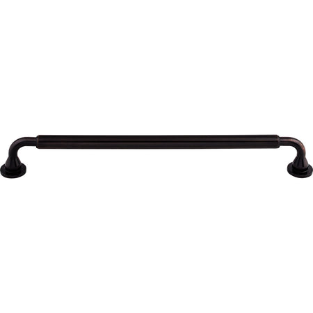 Top Knobs TK828TB: 12" cc Lily D-Handle Appliance Pull - Tuscan Bronze