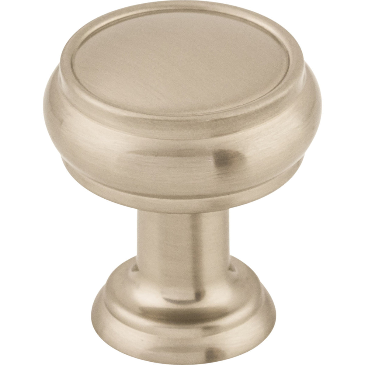 Top Knobs TK830BSN: 1" Eden Round Cabinet Knob - Brushed Satin Nickel
