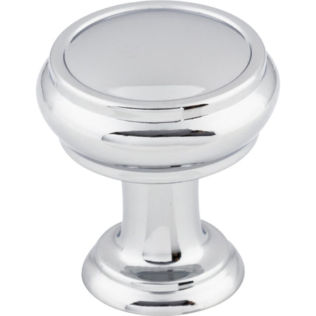 Top Knobs TK830PC: 1" Eden Round Cabinet Knob - Polished Chrome
