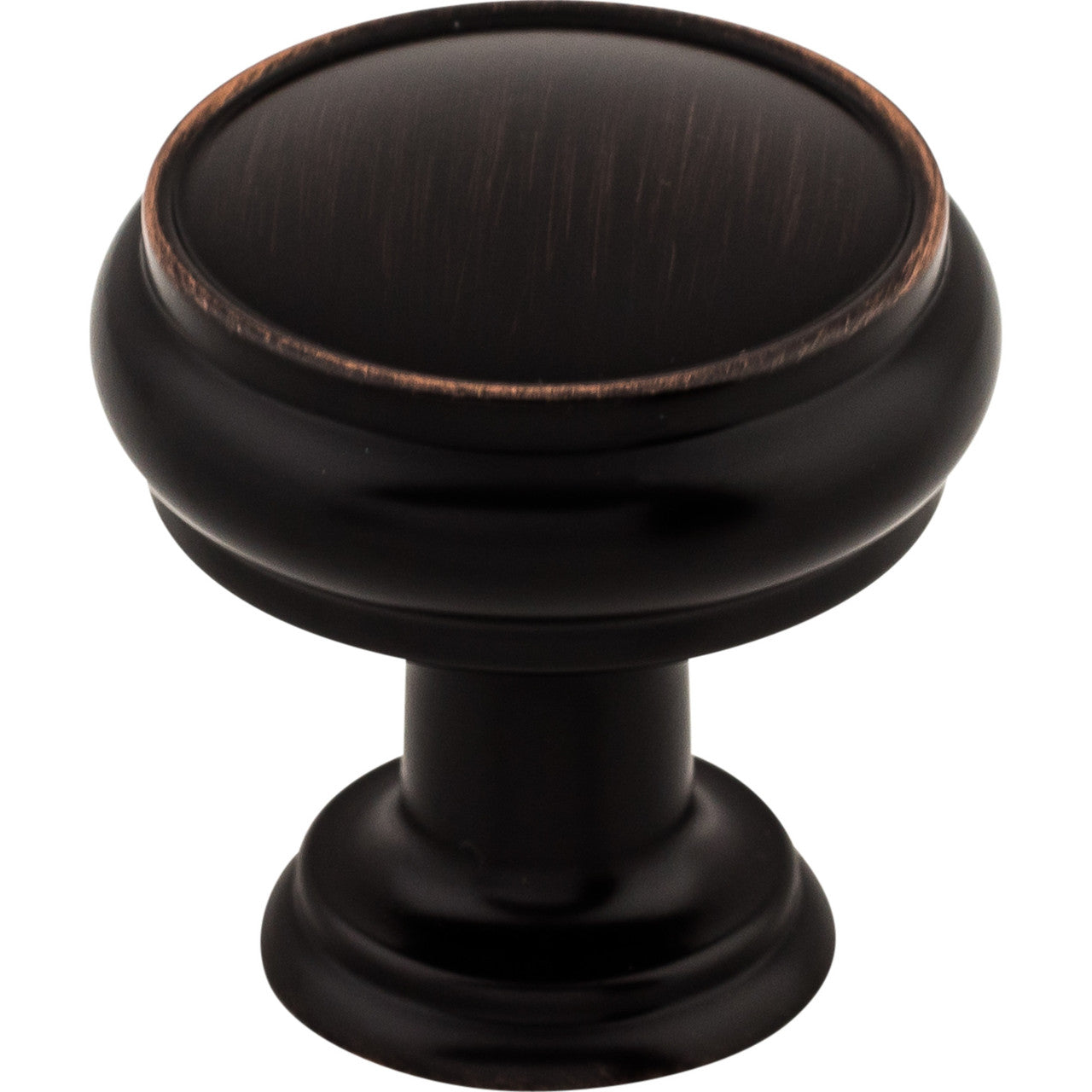 Top Knobs TK831TB: 1-3/16" Eden Round Cabinet Knob - Tuscan Bronze