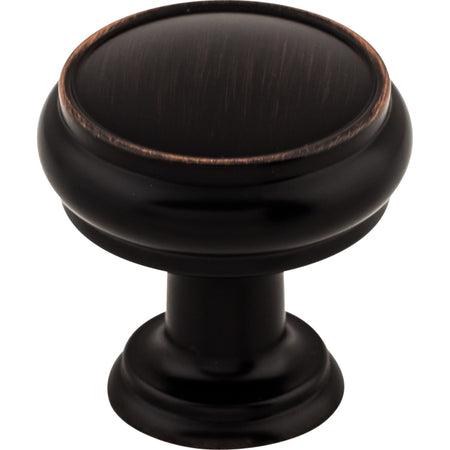 Top Knobs TK831TB: 1-3/16" Eden Round Cabinet Knob - Tuscan Bronze