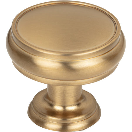 Top Knobs TK832HB: 1-3/8" Eden Round Cabinet Knob - Honey Bronze