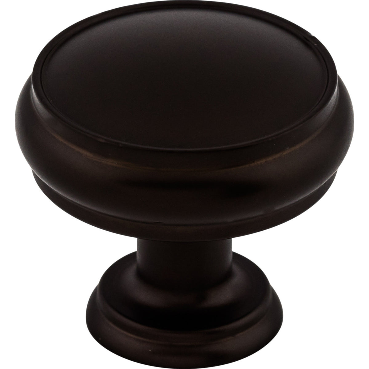 Top Knobs TK832ORB: 1-3/8" Eden Round Cabinet Knob - Oil Rubbed Bronze