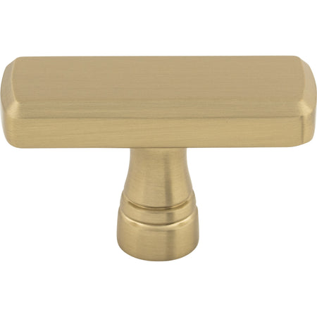 Top Knobs TK851HB: 1-7/8" Kingsbridge T-Bar Cabinet Knob - Honey Bronze