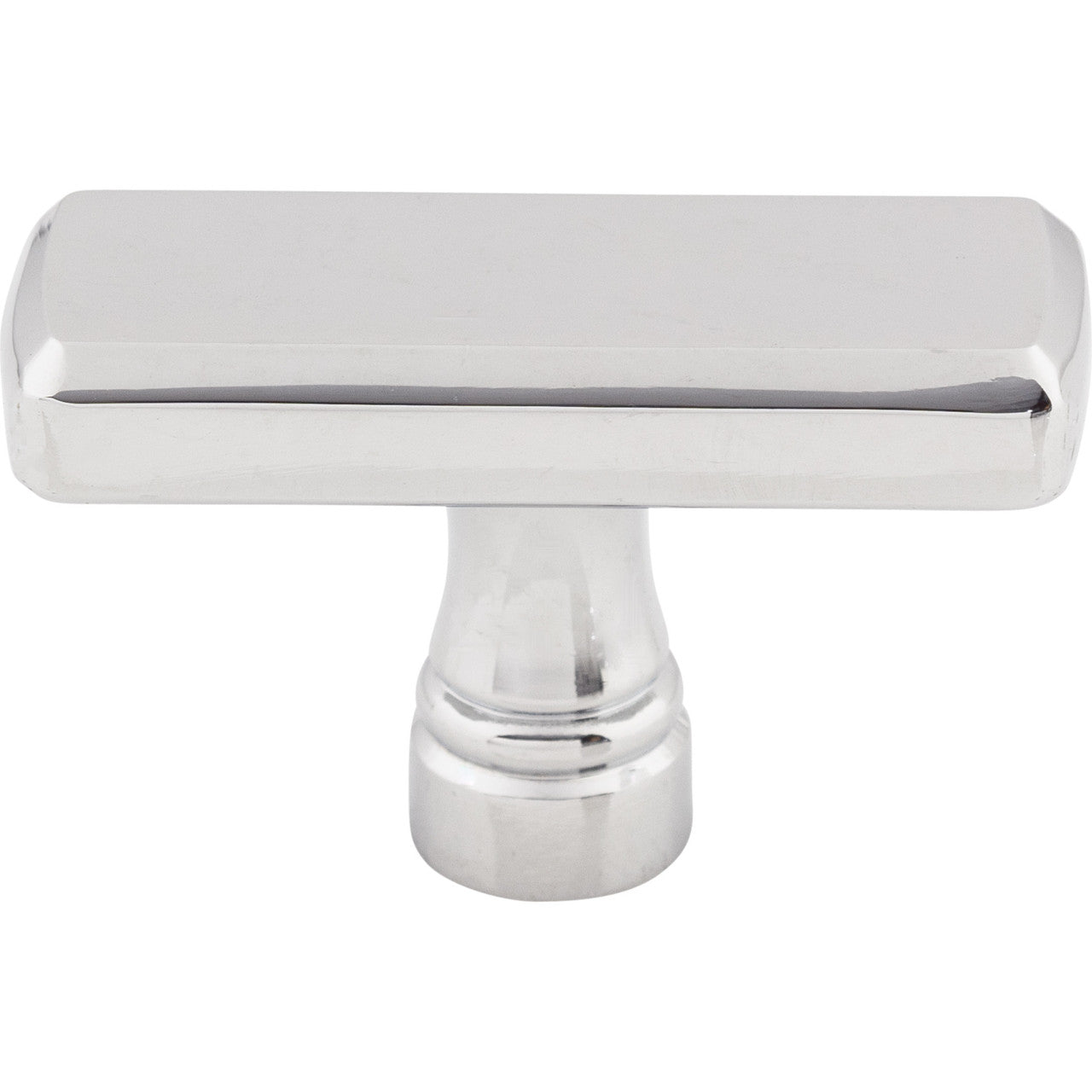 Top Knobs TK851PC: 1-7/8" Kingsbridge T-Bar Cabinet Knob - Polished Chrome