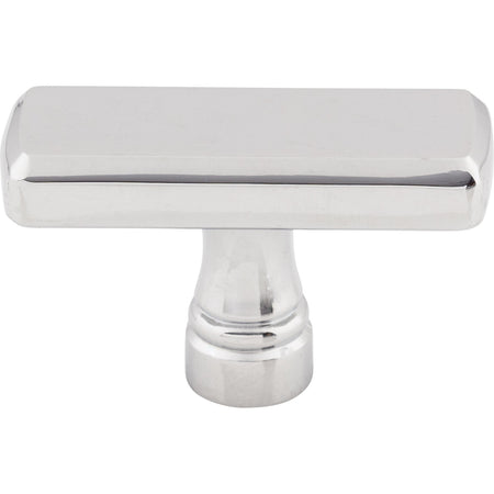 Top Knobs TK851PC: 1-7/8" Kingsbridge T-Bar Cabinet Knob - Polished Chrome