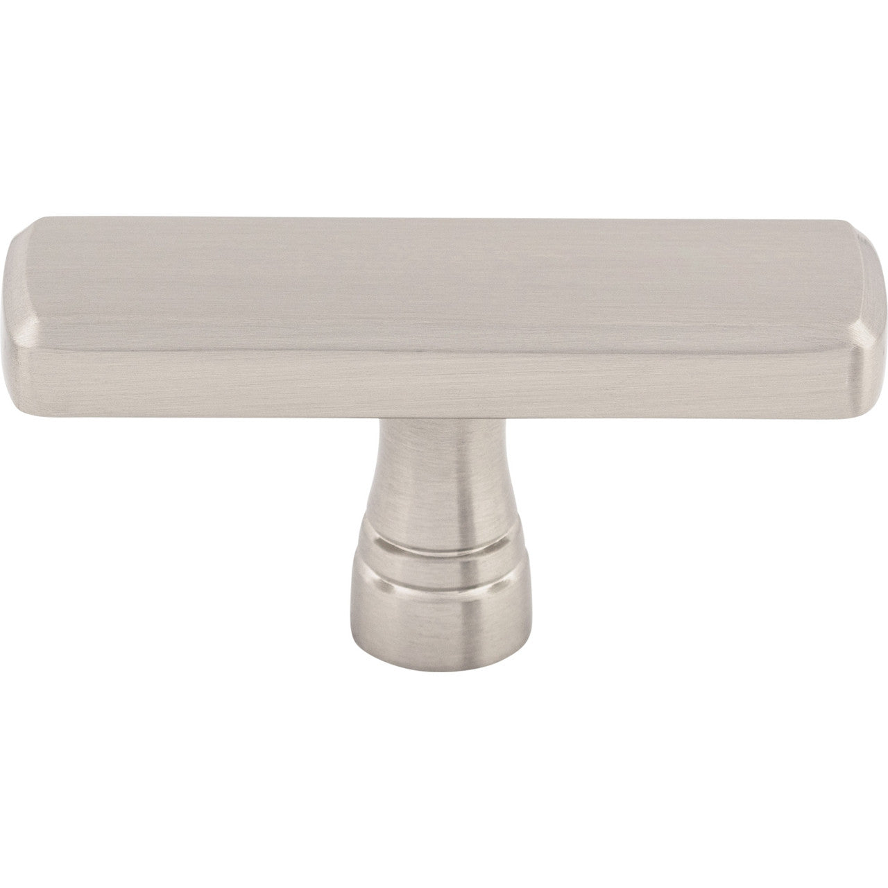 Top Knobs TK852BSN: 2-3/8" Kingsbridge T-Bar Cabinet Knob - Brushed Satin Nickel