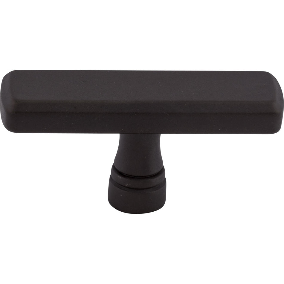 Top Knobs TK852SAB: 2-3/8" Kingsbridge T-Bar Cabinet Knob - Sable
