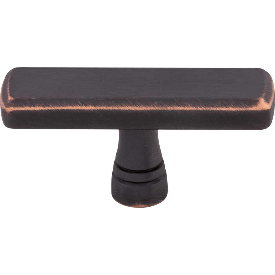 Top Knobs TK852UM: 2-3/8" Kingsbridge T-Bar Cabinet Knob - Umbrio