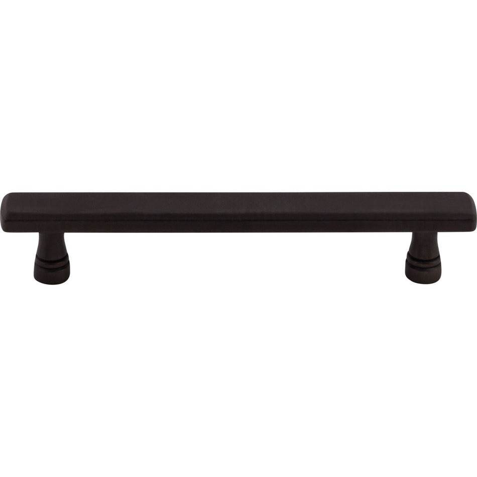 Top Knobs TK854SAB: 5-1/16" cc Kingsbridge Flat Bar Cabinet Pull - Sable