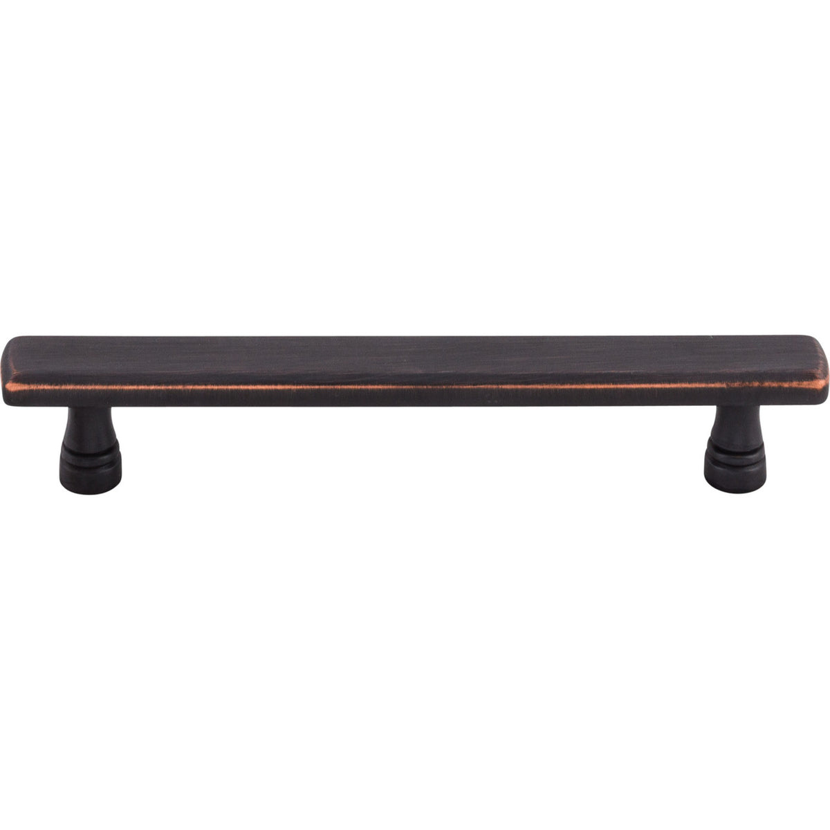 Top Knobs TK854UM: 5-1/16" cc Kingsbridge Flat Bar Cabinet Pull - Umbrio