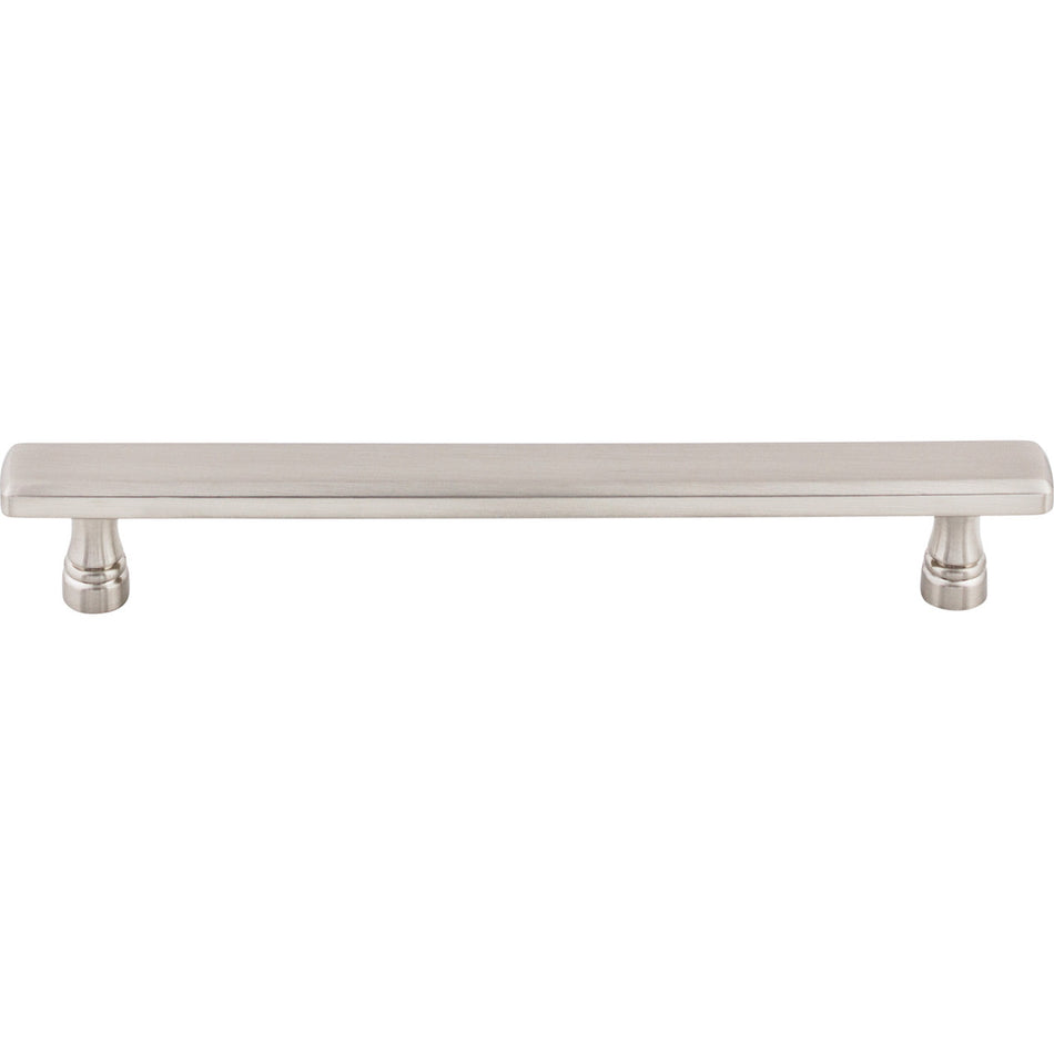 Top Knobs TK855BSN: 6-5/16" cc Kingsbridge Flat Bar Cabinet Pull - Brushed Satin Nickel