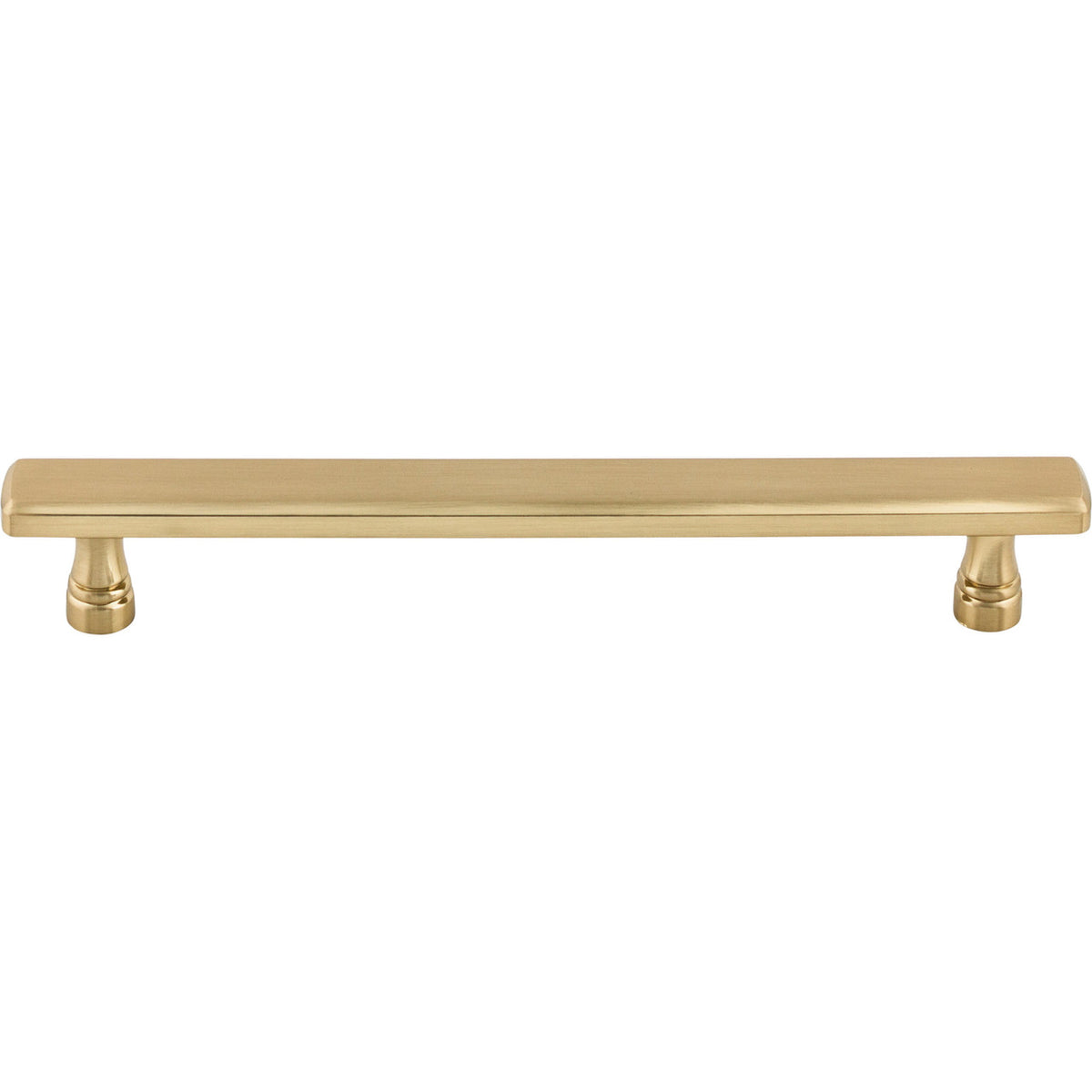 Top Knobs TK855HB: 6-5/16" cc Kingsbridge Flat Bar Cabinet Pull - Honey Bronze