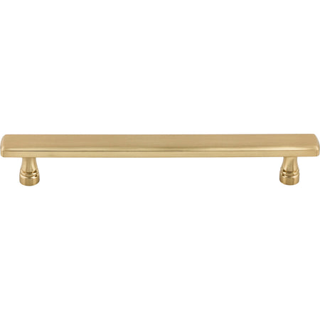 Top Knobs TK855HB: 6-5/16" cc Kingsbridge Flat Bar Cabinet Pull - Honey Bronze