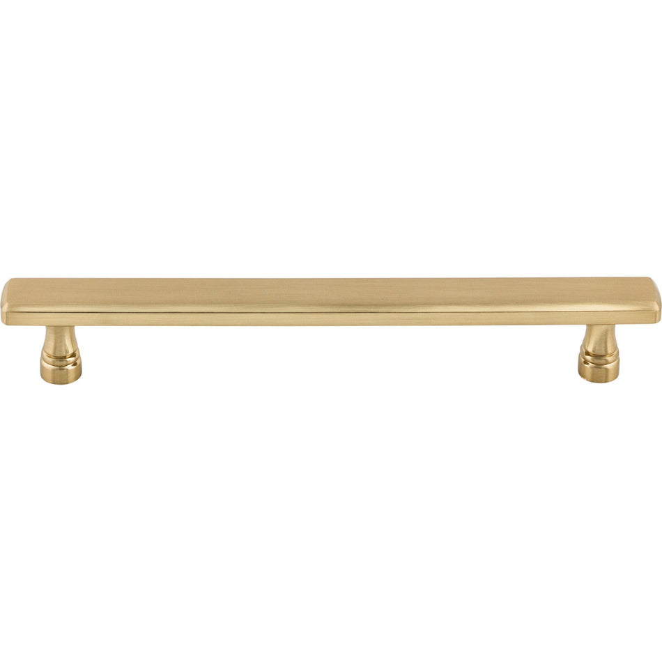 Top Knobs TK855HB: 6-5/16" cc Kingsbridge Flat Bar Cabinet Pull - Honey Bronze