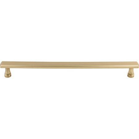 Top Knobs TK858HB: 12" cc Kingsbridge Flat Bar Appliance Pull - Honey Bronze